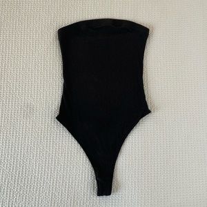 UO Out From Under Strapless Ribbed Bodysuit